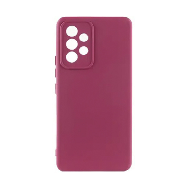 Чохол Original Soft Touch Case for Samsung A33-2022/A336 Marsala with Camera Lens