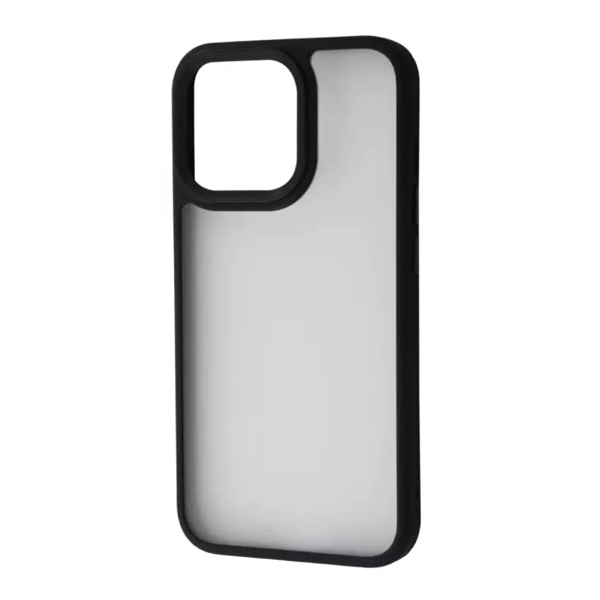 Чехол накладка Mate Plus Metal Buttons Case для iPhone 13 Pro Black