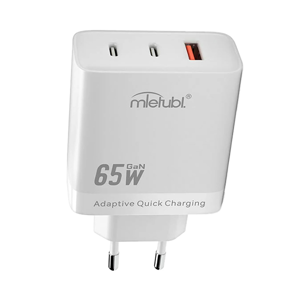 СЗУ MIetubl MTB-CS07E 2USB-C + USB 65W + Type-C Cable White