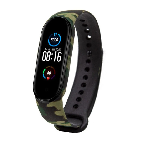 Ремешок для браслета Xiaomi Mi Band 5/6 Original Khaki Green