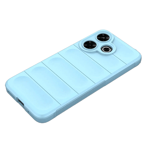 Чохол Cosmic Magic Shield for Xiaomi Redmi 13 4G/Poco M6 4G Light Blue with Camera Lens