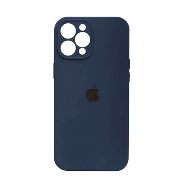 Чехол Soft Touch для Apple iPhone 11 Pro Max Midnight Blue with Camera Lens Protection Square