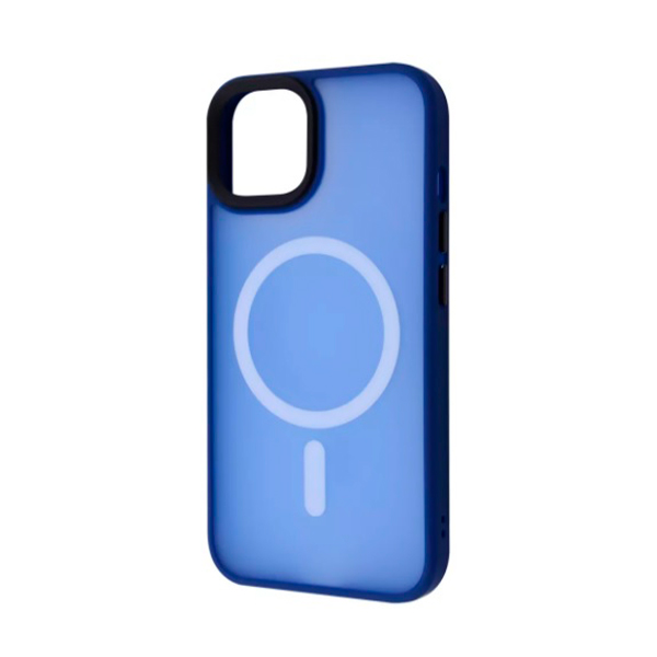 Чохол Wave Matte Colorful Case для Apple iPhone 13 Pro with MagSafe Midnight Blue