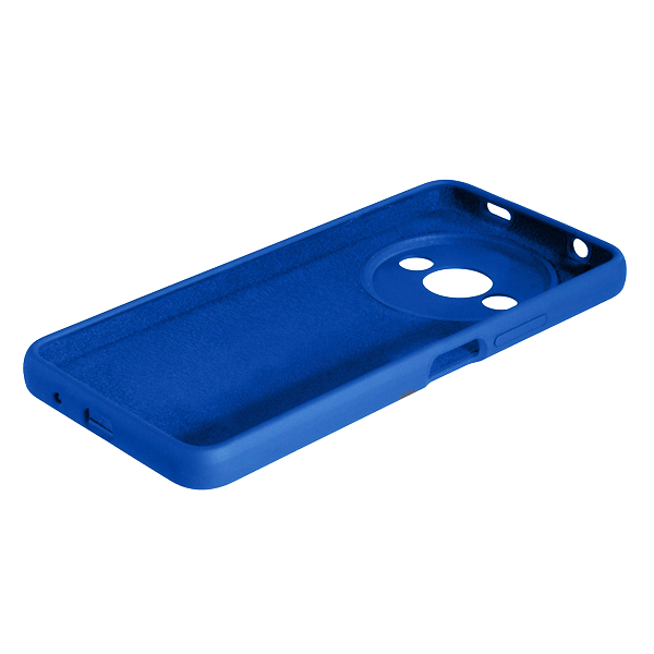 Чехол Original Soft Touch Case for Xiaomi Redmi A3/Poco C61 Midnight Blue with Camera Lens