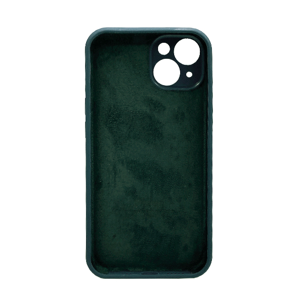 Чехол Soft Touch для Apple iPhone 15 Midnight Blue with Camera Lens Protection