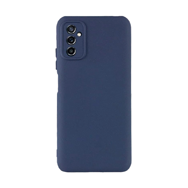 Чехол Original Soft Touch Case for Samsung M52-2021/M525 Midnight Blue with Camera Lens