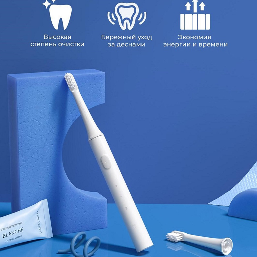 Электрическая зубная щетка MiJia Sonic Electric Toothbrush T100 White NUN4067CN