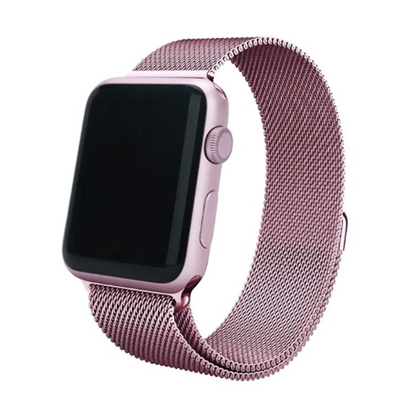 Ремешок для Apple Watch 38mm/40mm Milanese Loop Watch Band Pink