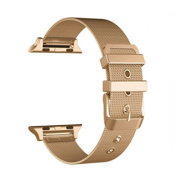 Ремешок для Apple Watch 38mm/40mm Milanese Loop Watch Band with buckle Vintage Gold