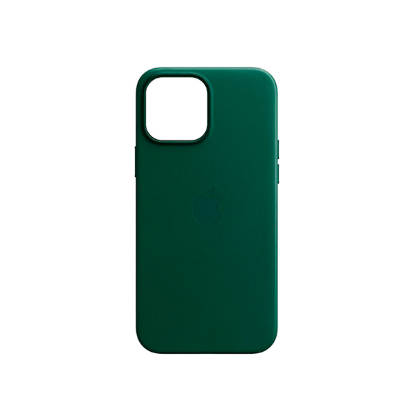 Чохол Leather Case для iPhone 12/12 Pro with MagSafe Military Green