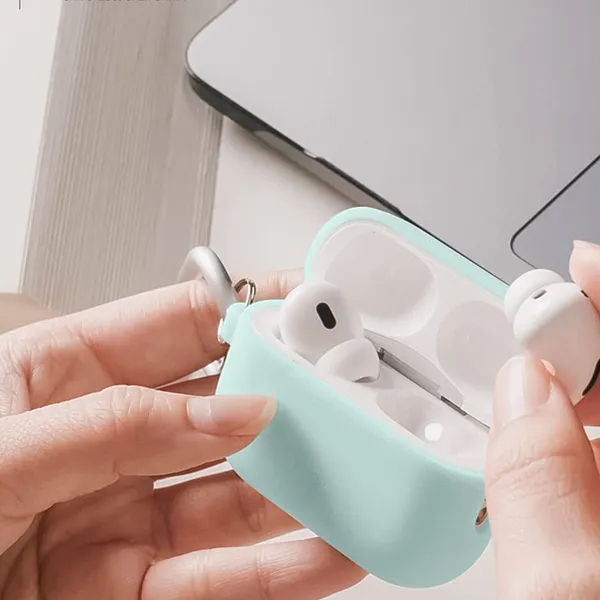 Футляр для навушників Elago Silicone Hang Case Mint for Airpods Pro 2nd Gen (EAPP2SC-HANG-MT)