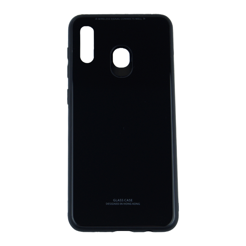 Чохол Silicon Mirror Case для Samsung A20-2019/A205 Black