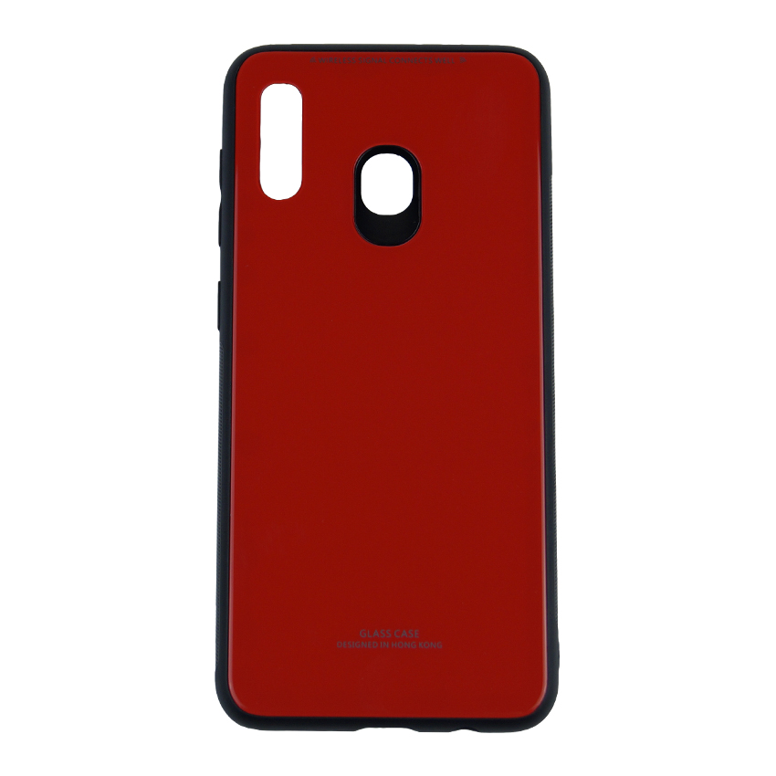 Silicon Mirror Case для Samsung A20-2019/A205/A30-2019/A305 Red