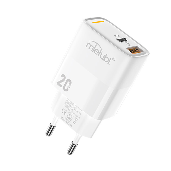 МЗП MIetubl MTB-CS03E USB-C + QC3.0 20W White