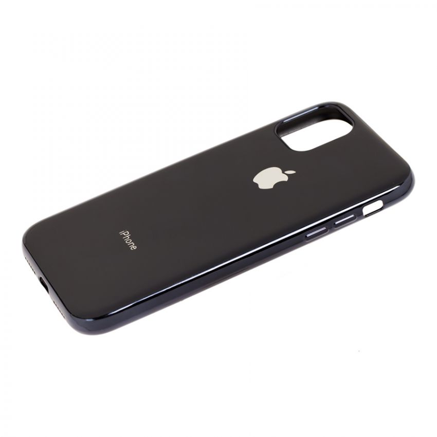 Чехол накладка Molan Soft Glass для iPhone 11  Black
