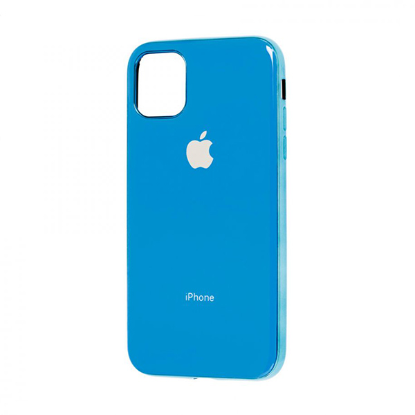 Чехол накладка Molan Soft Glass для iPhone 11  Blue