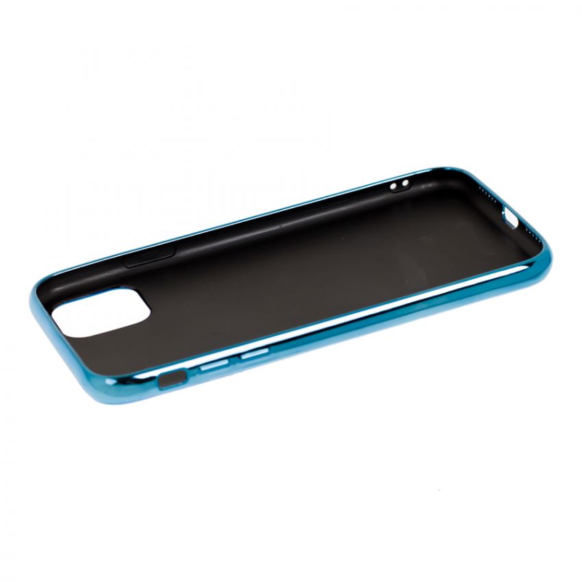 Чехол накладка Molan Soft Glass для iPhone 11 Pro Max Blue