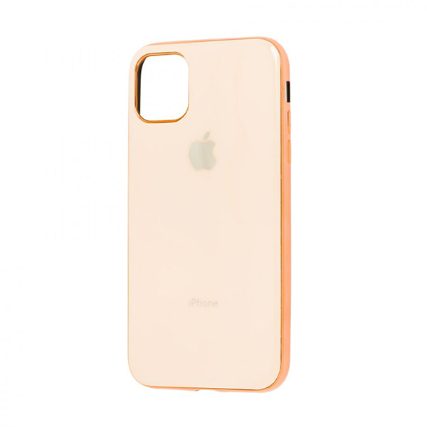 Чехол накладка Molan Soft Glass для iPhone 11 Pro Max Pink Sand