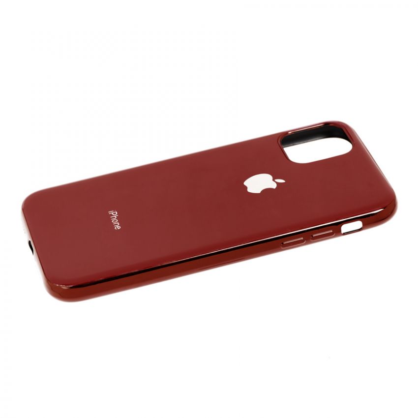 Чехол накладка Molan Soft Glass для iPhone 11 Pro  Red