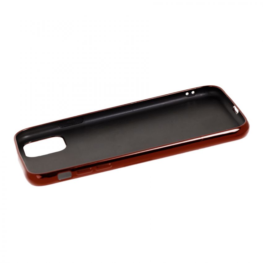 Чехол накладка Molan Soft Glass для iPhone 11 Pro Max Red