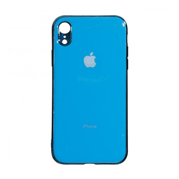 Чохол Molan Soft Glass для iPhone XR Blue