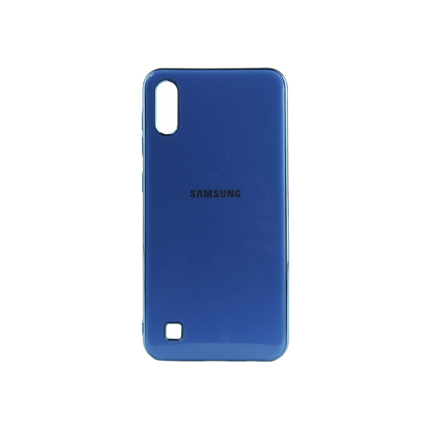 Чохол Molan Soft Glass для Samsung A10-2019/A105 Blue