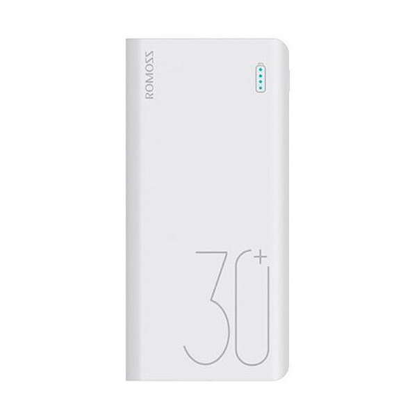 Зовнішній акумулятор Romoss Sense 8+ 30000mah White (PHP30-401-02)