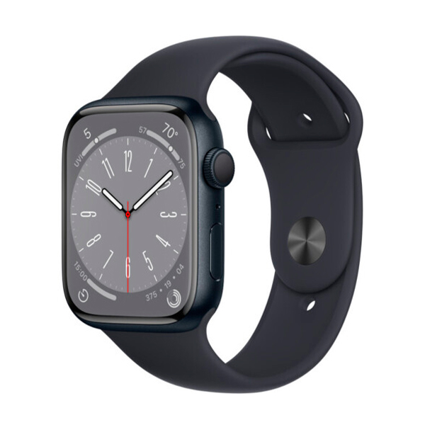 Смарт-годинник Apple Watch Series 8 45mm Midnight (MNP13) українська версія