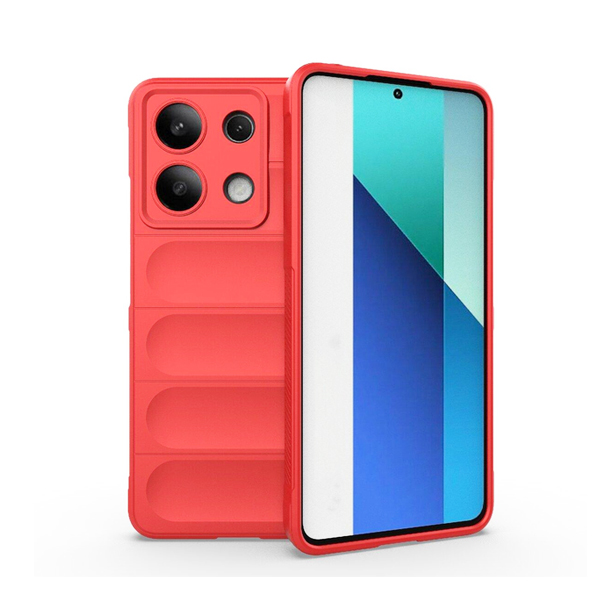 Чохол Cosmic Magic Shield for Xiaomi Redmi Note13 4G Red with Camera Lens