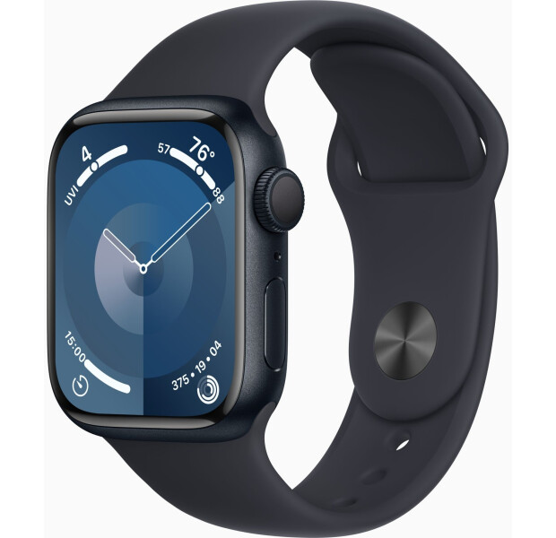 Смарт-годинник Apple Watch Series 9 45mm Midnight Sport Loop (MR9C3) українська версія