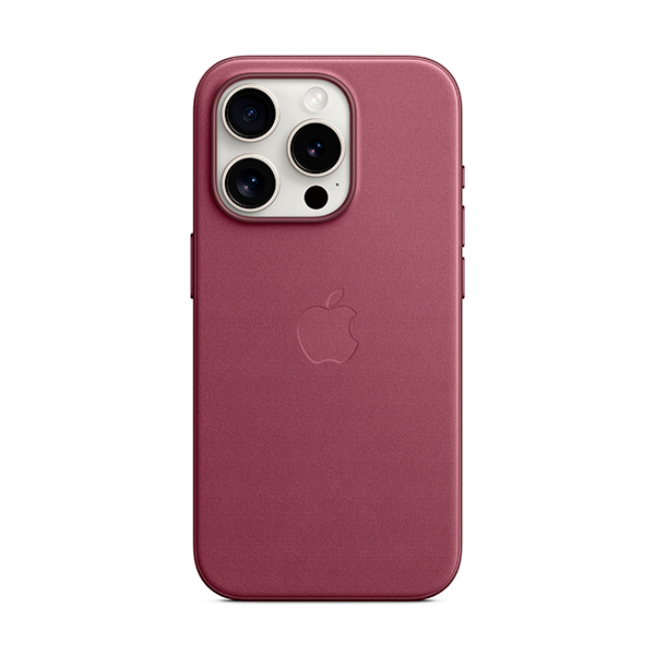 Чехол Apple iPhone 15 Pro FineWoven Case with MagSafe Mulberry (MT4L3)
