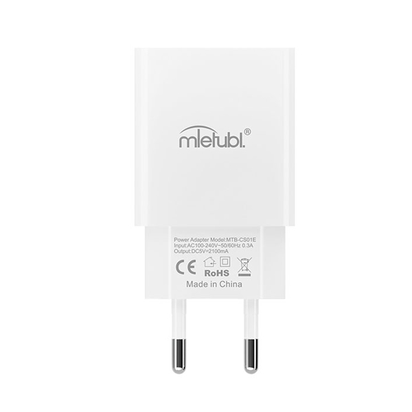 МЗП MIetubl MTB-CS01E 2USB 2.1A White