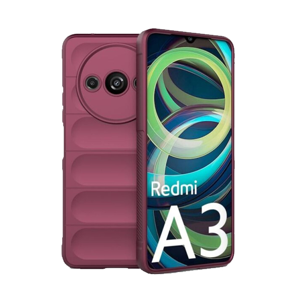 Чехол Cosmic Magic Shield for Xiaomi Redmi A3/Poco C61 Plum with Camera Lens