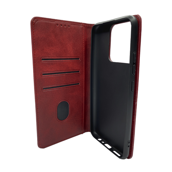 Чохол книжка Kira Slim Shell для Realme Narzo 50A Dark Red