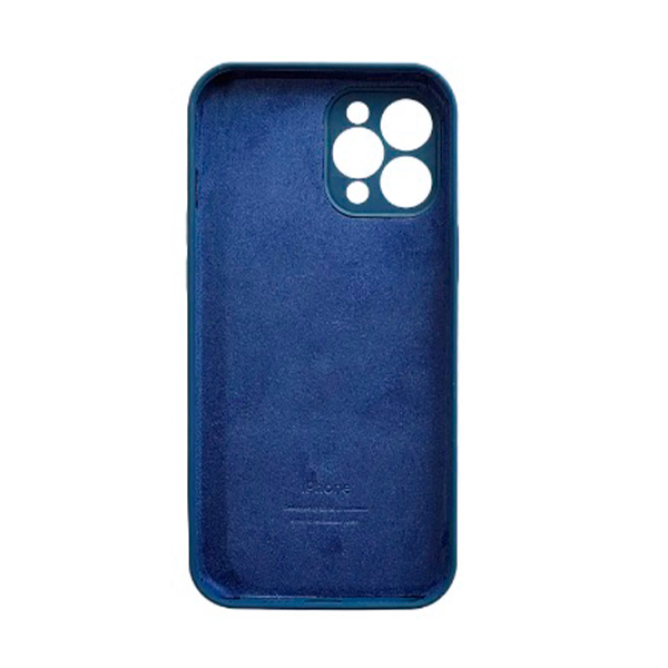 Чехол Soft Touch для Apple iPhone 11 Pro Max Navy Blue with Camera Lens Protection Square