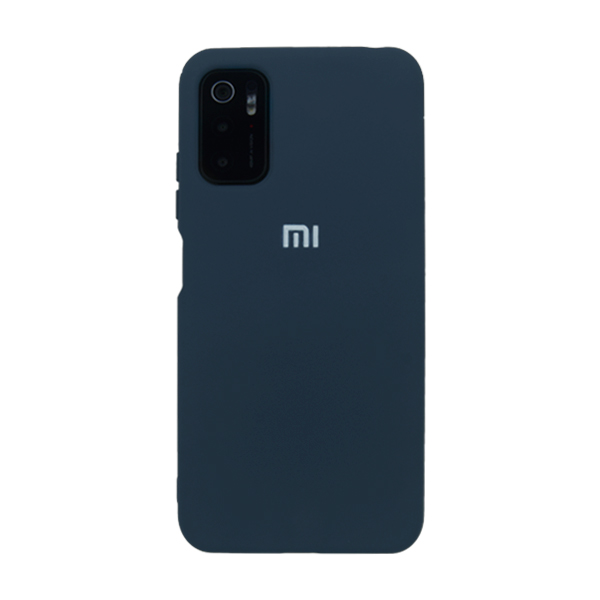 Чехол Original Soft Touch Case for Xiaomi Poco M3  Pro/Note 10 5G Navy Blue