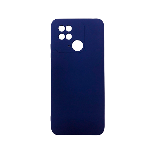 Чехол Original Soft Touch Case for Xiaomi Redmi 10с/Poco C40 Navy Blue with Camera Lens