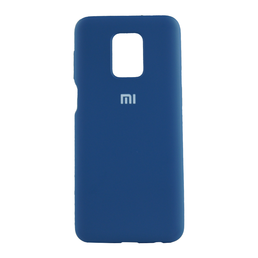 Чехол Original Soft Touch Case for Xiaomi Redmi Note 9s/Note 9 Pro/Note 9 Pro Max Navy Blue