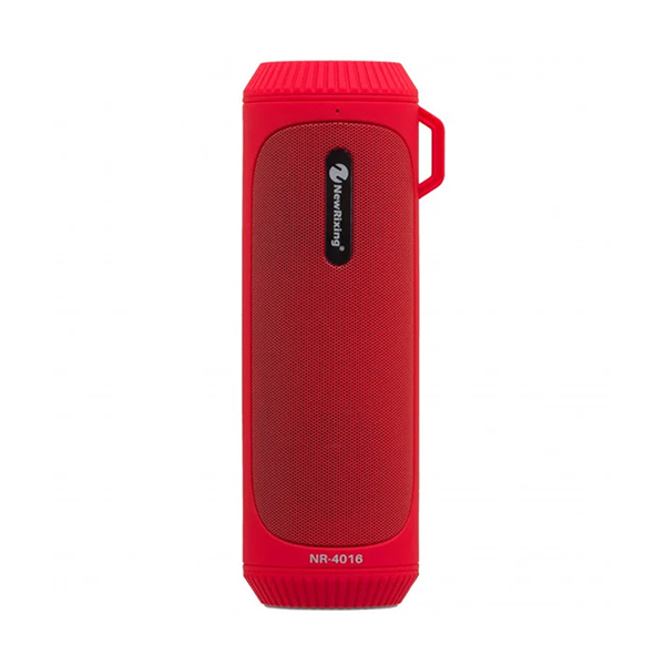 Портативна Bluetooth колонка New Rixing NR4016 + ліхтарик Red (Copy)