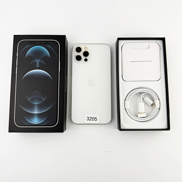 Apple iPhone 12 Pro 128GB Silver Б/У №3205 (Стан 8/10)