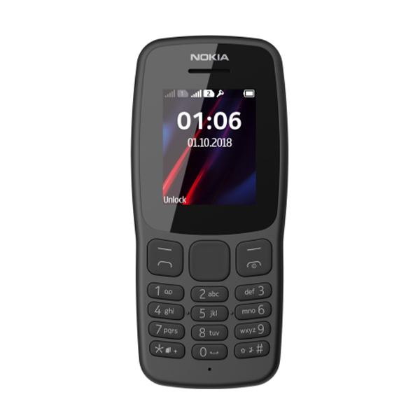 NOKIA 106 New DS Grey (16NEBD01A02)