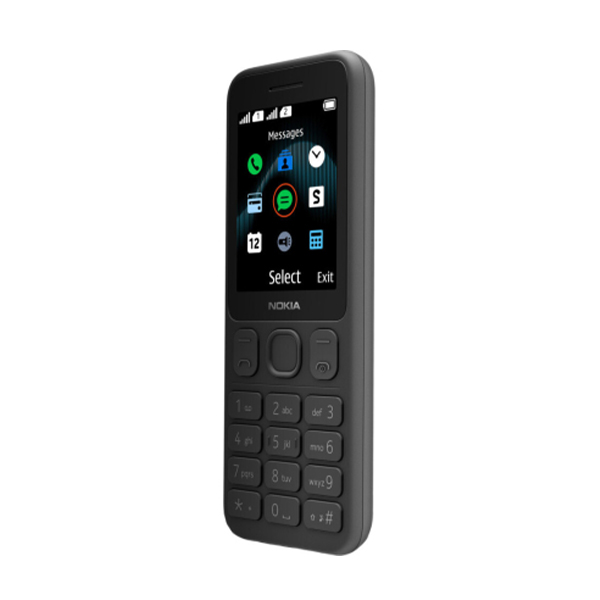 Nokia 125 Dual Sim Black (16GMNB01A17)