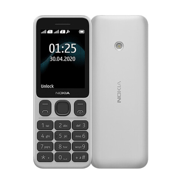 Nokia 125 Dual Sim White (16GMNW01A01)