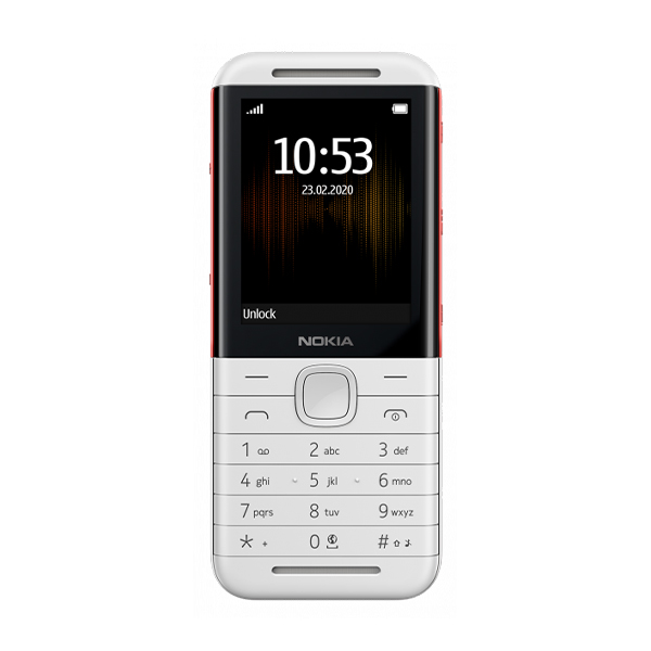Nokia 5310 2020 Dual White/Red (16PISX01B02)
