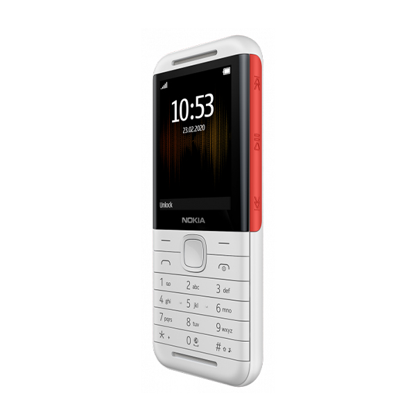 Nokia 5310 2020 Dual White/Red (16PISX01B02)