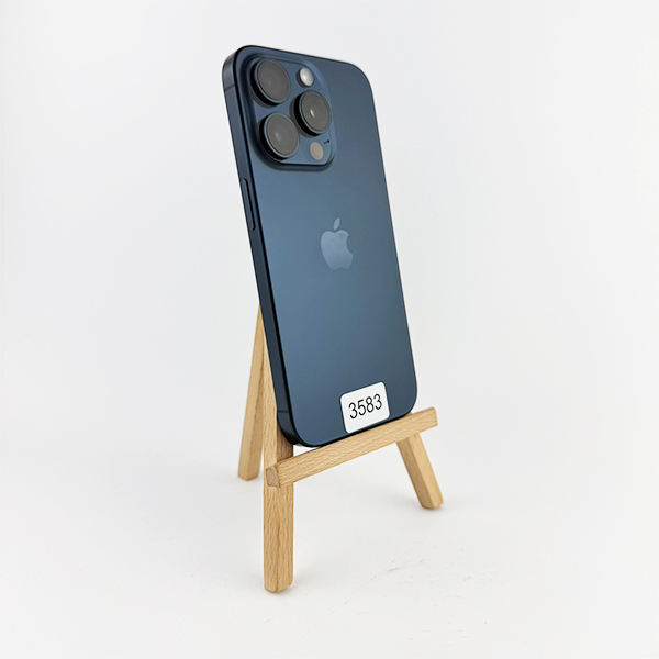 Apple iPhone 15 Pro 128GB Blue Titanium Б/У №3583 (Стан 8/10)