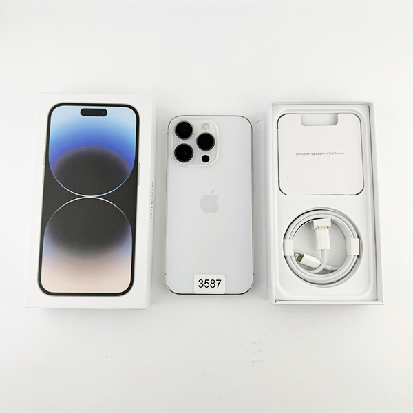 Apple iPhone 14 Pro 256GB Silver Б/У №3587 (Стан 8/10)