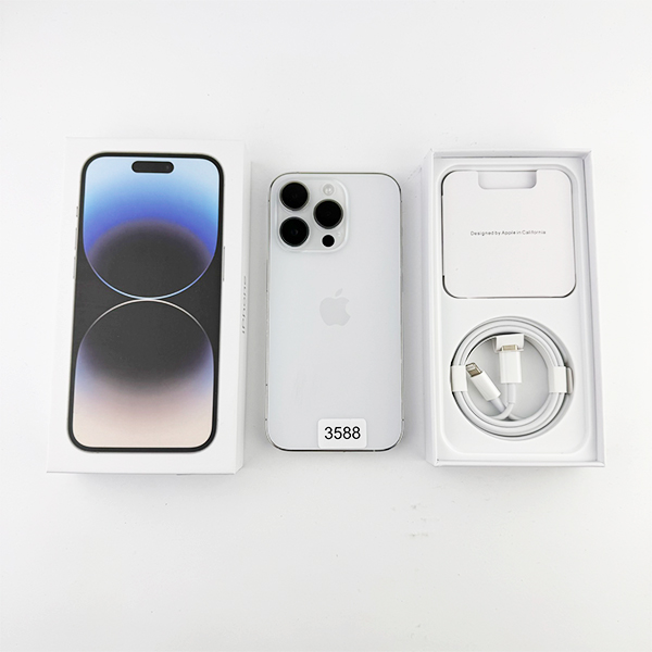Apple iPhone 14 Pro 128GB Silver Б/У №3588 (Стан 8/10)