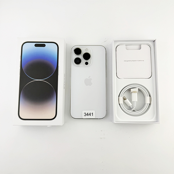 Apple iPhone 14 Pro 128GB Silver Б/У №3441 (Стан 8/10)