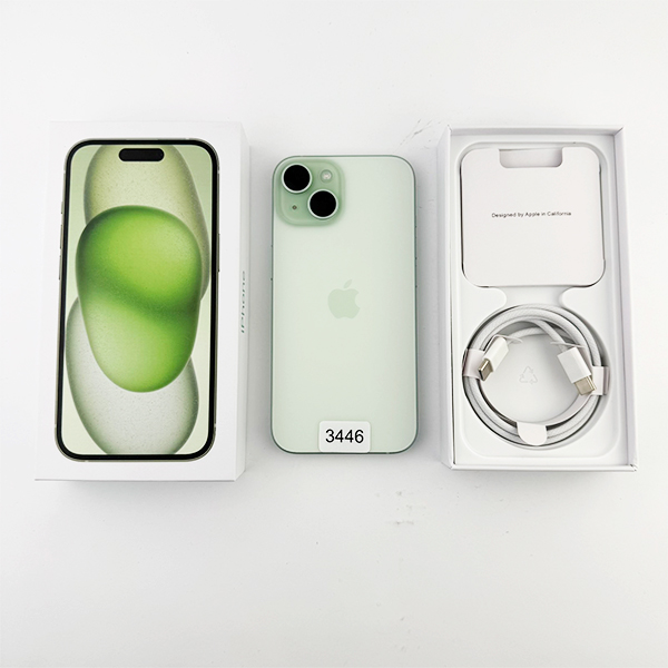 Apple iPhone 15 128GB Green Б/У №3446 (Стан 10/10)